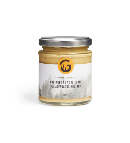 Moutarde à la salicorne de Gourmet Sauvage